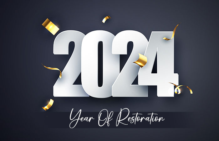 2024 Year Of Restoration Mlokole Binti   2024 Year Of Restoration 